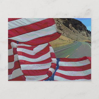 the road to freedom postcard