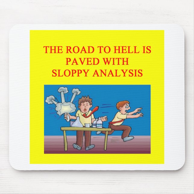 the road to hell mouse mat (Front)