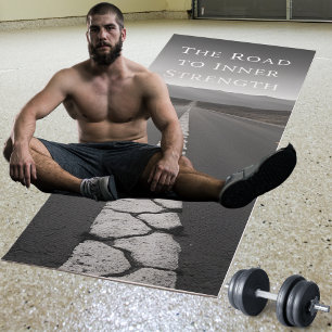 The Road to Inner Strength Yoga Mat