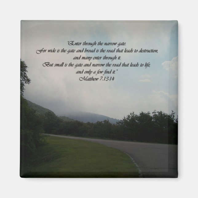 The Road to Life Magnet (Front)