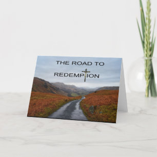 The Road To Redemption. Thank You Card