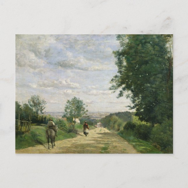 The Road to Sevres, 1858-59 Postcard (Front)