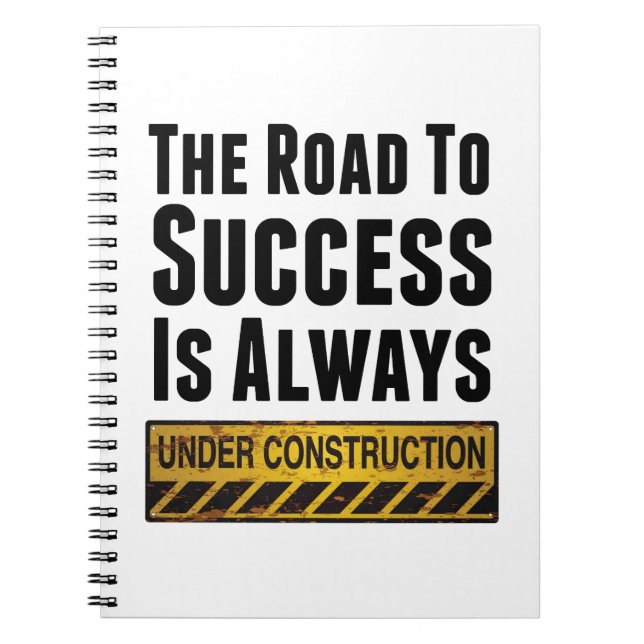 The road to success notebook (Front)