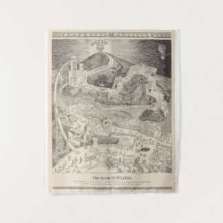 The Road to Success Tapestry