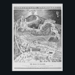 The Road To Success  Vintage 1913 Motivational Ill Poster<br><div class="desc">The Road To Success  Vintage 1913 Motivational Illustration Poster Anime Cartoon Comic Fiction Manga</div>