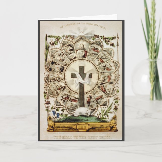 The Road to the Holy Cross Holiday Card (Front)