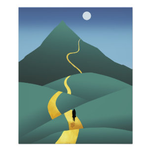 The Road to the Moon Photo Print