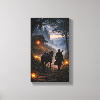 The Road to the Quiet Light Canvas Print