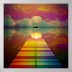 The road to the unknown destination poster