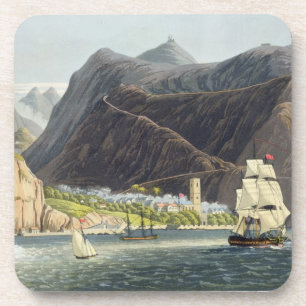 The Roads, St. Helena, engraved by Robert Havell ( Coaster