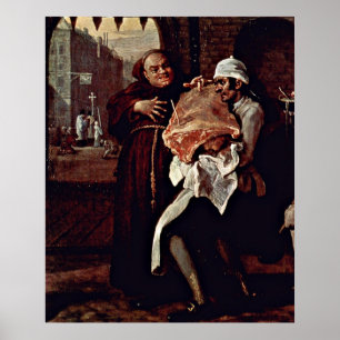 The roast beef of Old England by William Hogarth Poster