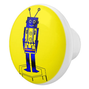 "The Robot" Ceramic Knob