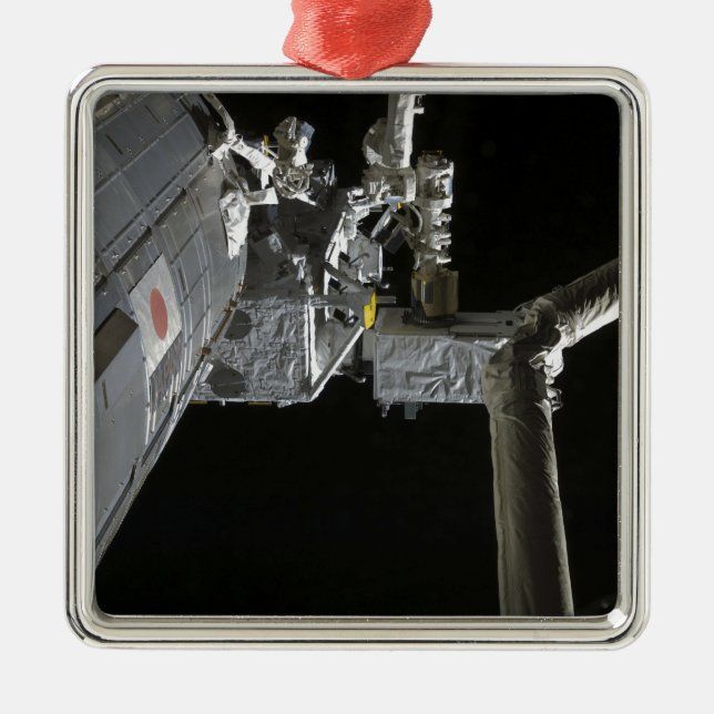 The robotic arm of the Japanese Experiment Modu Metal Tree Decoration (Front)