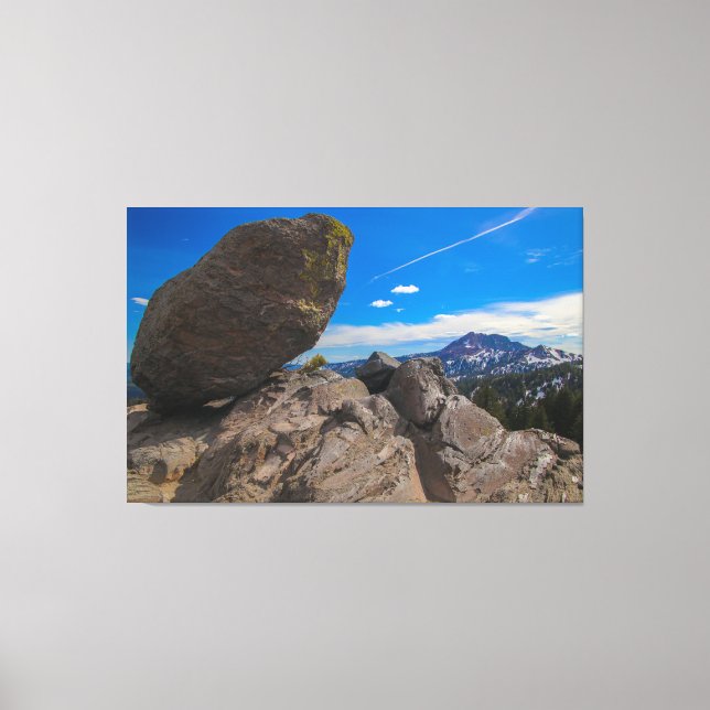 The Rock  Canvas Print (Front)