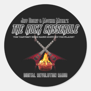 The Rock Casserole 3" Glossy Stickers