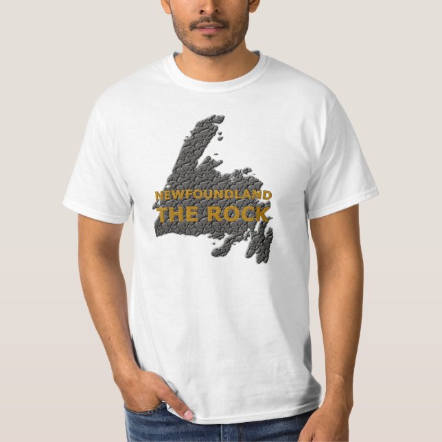 THE ROCK NEWFOUNDLAND T-Shirt (Front)