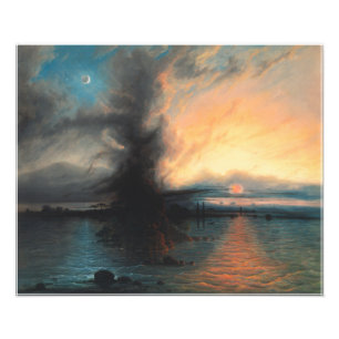 The Rock of Salvation (1837) by Samuel Colman Photo Print