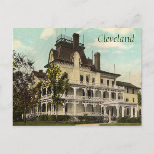 The Rockefeller Home Vintage Postcard