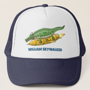 The Rocket Crocodile's Trucker Hat