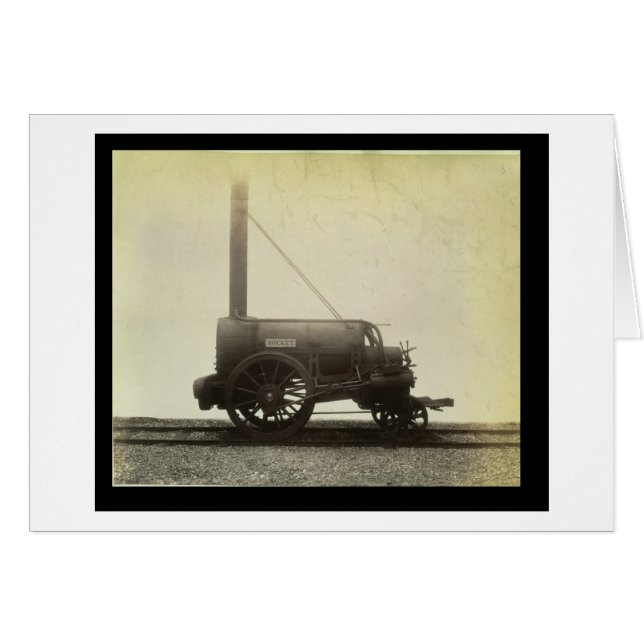 The 'Rocket' designed by George Stephenson (1781-1 (Front Horizontal)