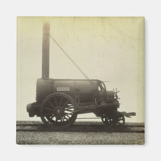 The 'Rocket' designed by George Stephenson (1781-1 Magnet (Front)