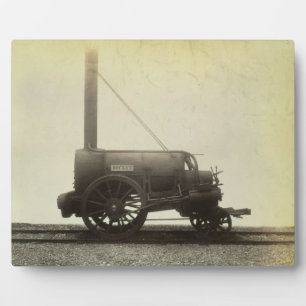The 'Rocket' designed by George Stephenson (1781-1 Plaque