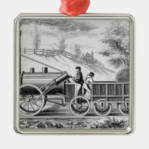 The 'Rocket' Metal Tree Decoration