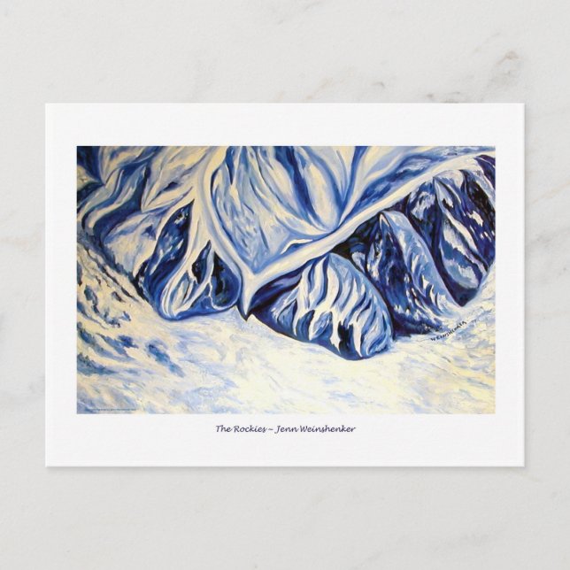 The Rockies POST CARD (Front)