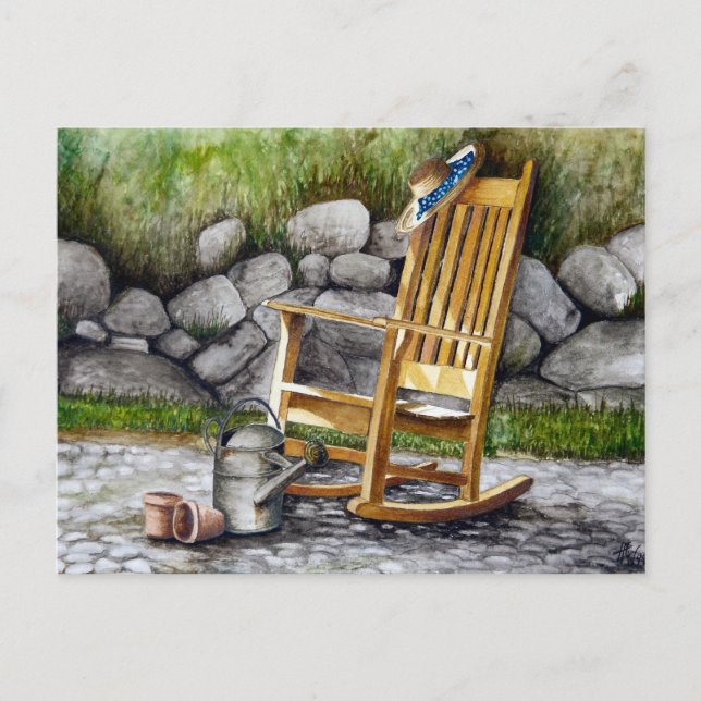 The Rocking Chair Postcard (Front)