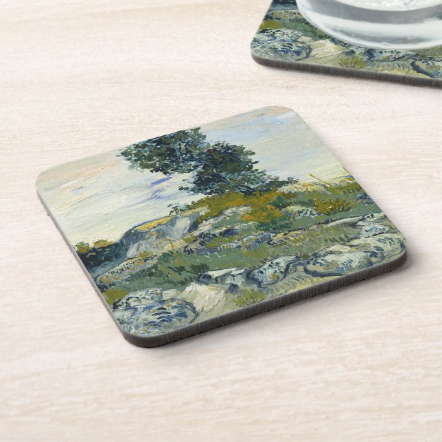 The Rocks Vincent van Gogh  Coaster (Left Side)
