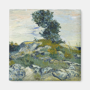 The Rocks Vincent van Gogh  Magnet