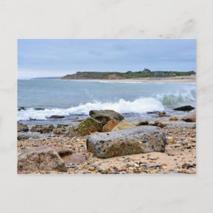 The Rocky Beaches of Montauk, Long Island, NY Postcard