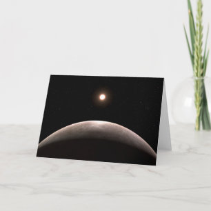 The Rocky Exoplanet Lhs 475 B And Its Host Star. Card
