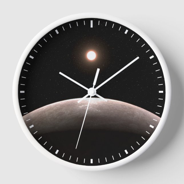 The Rocky Exoplanet Lhs 475 B And Its Host Star. Clock (Front)