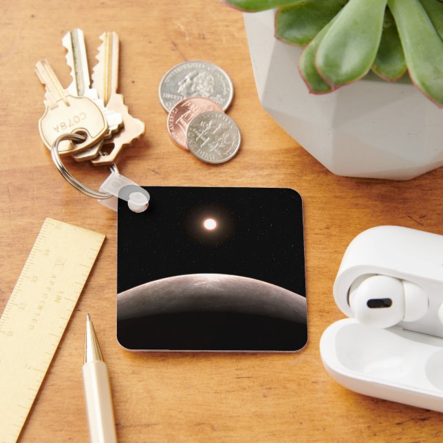 The Rocky Exoplanet Lhs 475 B And Its Host Star. Key Ring (Desk)