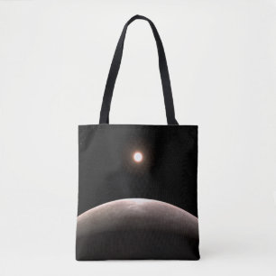 The Rocky Exoplanet Lhs 475 B And Its Host Star. Tote Bag