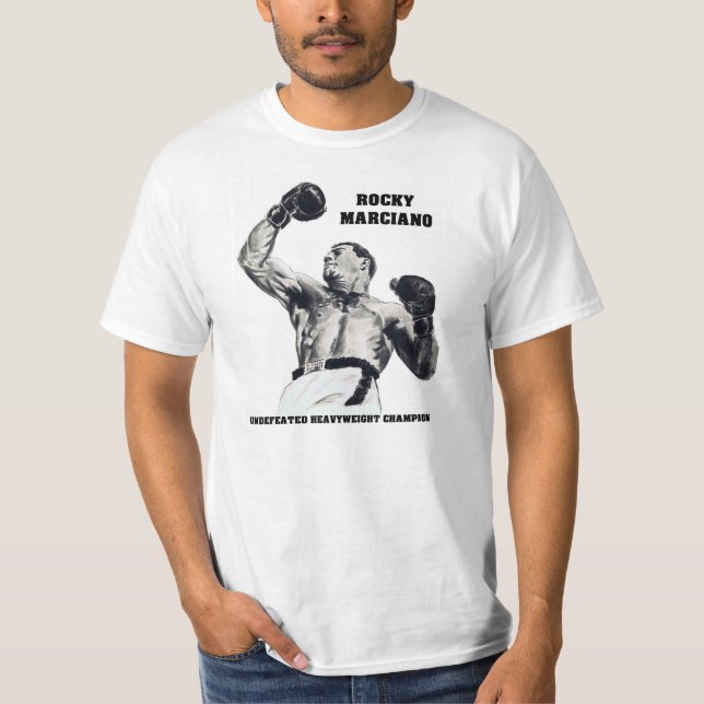 The Rocky Knockout Shirt with quote (Front)