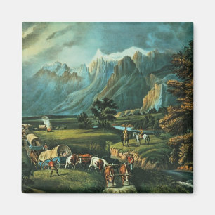 The Rocky Mountains Magnet