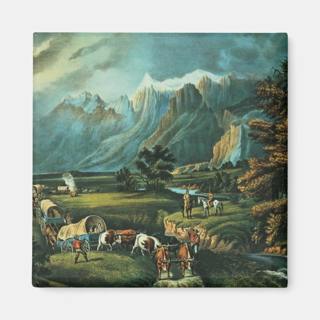 The Rocky Mountains Magnet (Front)