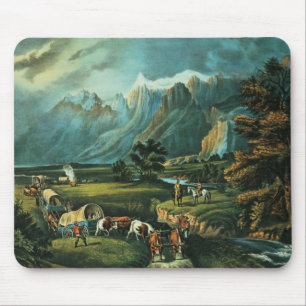 The Rocky Mountains Mouse Mat