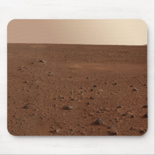 The rocky surface of Mars Mouse Mat