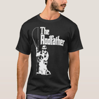 The Rodfather Fishing  T-Shirt