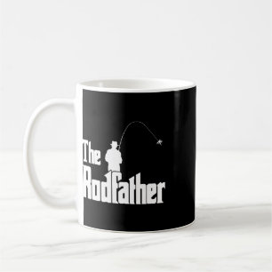 The Rodfather Funny Fisherman T Shirt Sea Coffee Mug