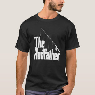 The Rodfather Ice Fisher Ice Fishing Fish Rod Carp T-Shirt