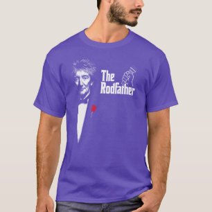 The Rodfather Rod Stewart Godfather Parody Design T-Shirt