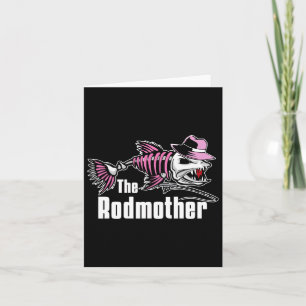 The Rodmother Funny Fishing Mum Card
