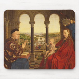 The Rolin Madonna , c.1435 Mouse Mat