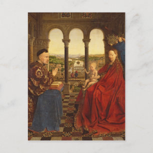 The Rolin Madonna , c.1435 Postcard