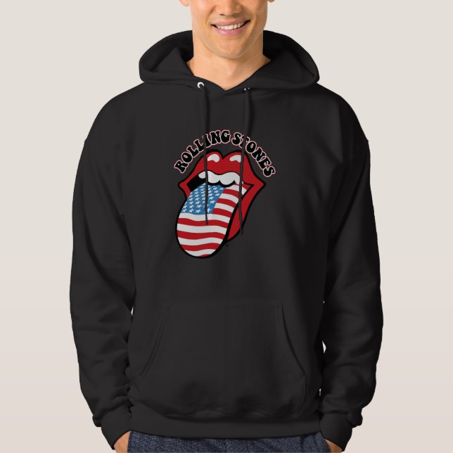 The Rolling Stones USA Tongue Hoodie (Front)