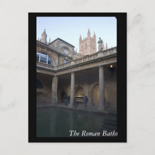 The Roman Baths, Bath, England Postcard